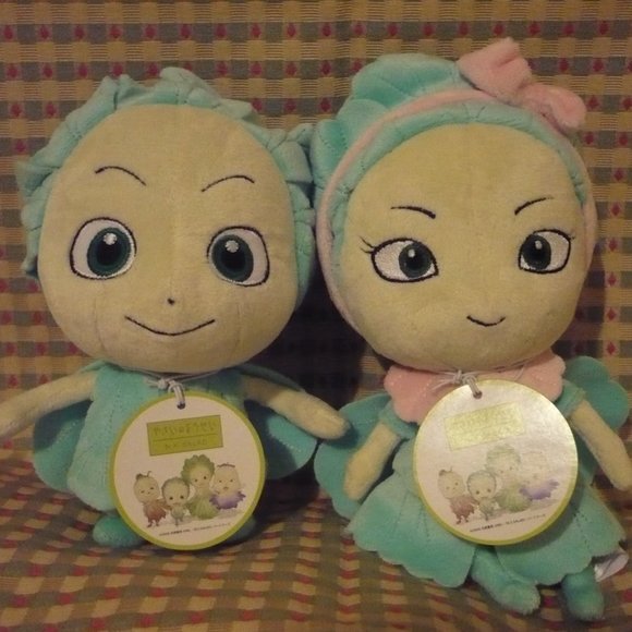 NWT Yoshitaka Amano's N.Y. Salad Plushies Brussel Sprout & Lettuce - Picture 3 of 8